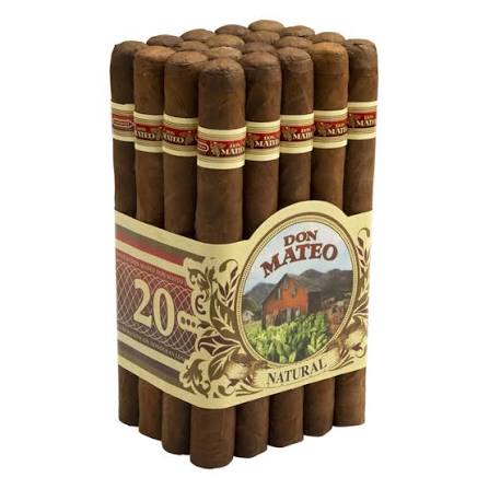 Don Mateo #10 Maduro (8x52 / Bundle of 20)
