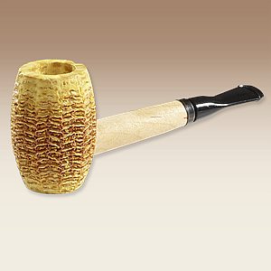 Missouri Meerschaum Corn Cob Pipe Country Gentleman Straight