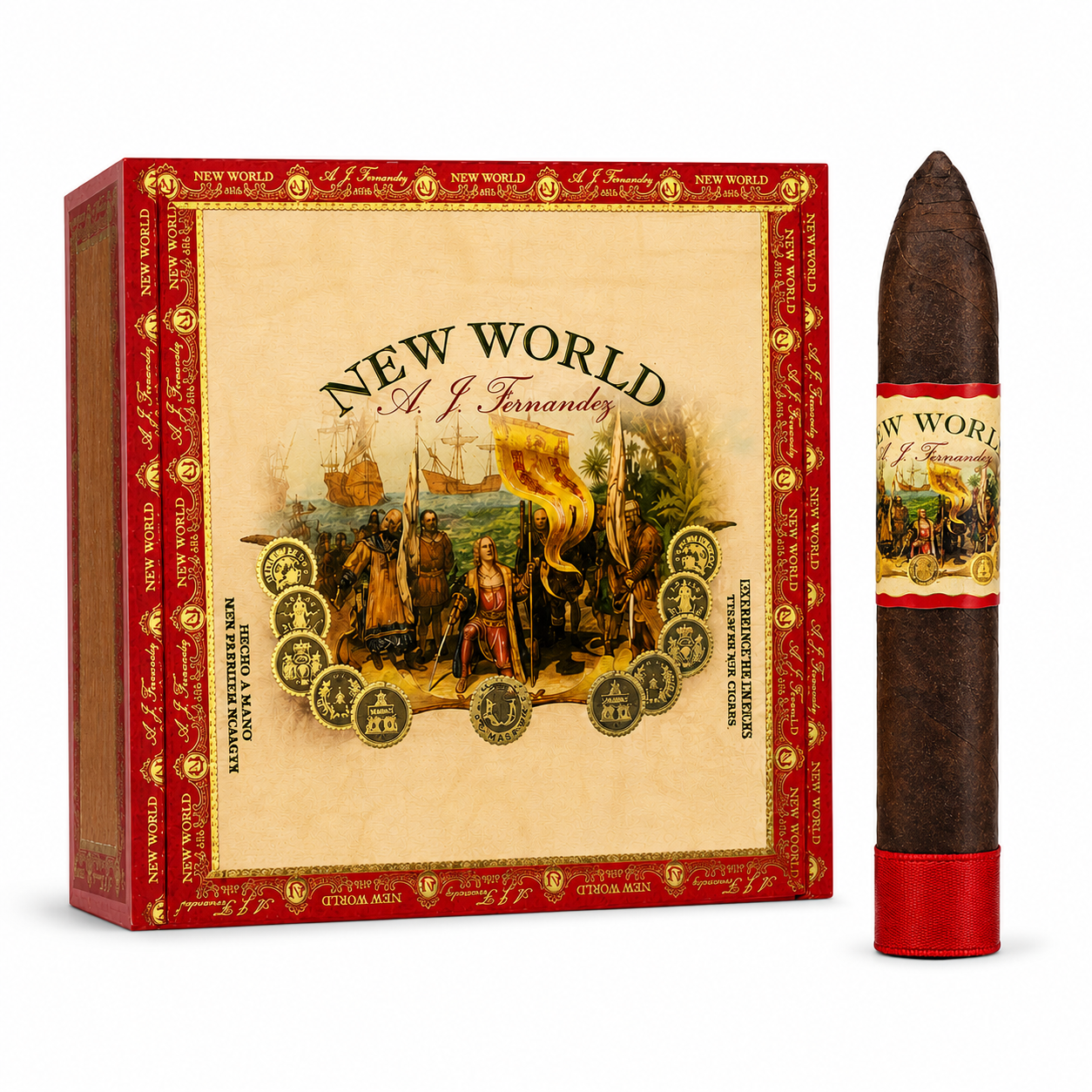 AJ Fernandez New World Oscuro Belicoso (5.5x55 / Box of 21)