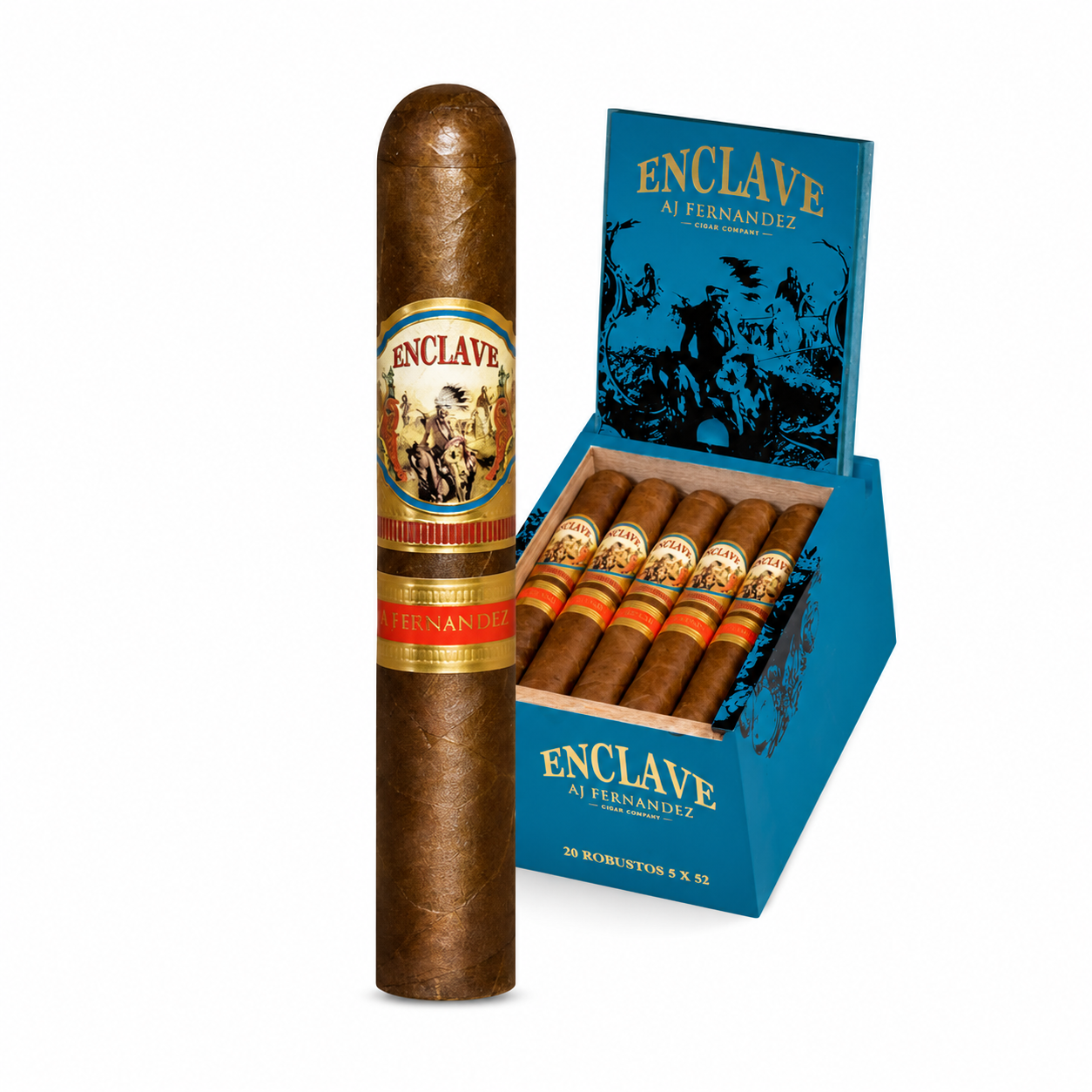 A.J. Fernandez Enclave Habano Robusto (5x52 / Box of 20)