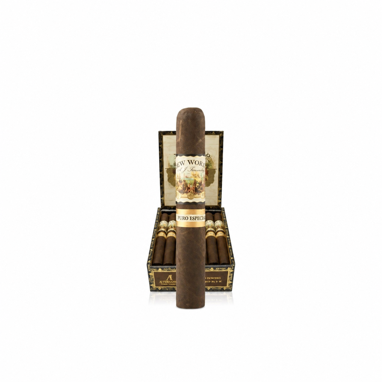 AJ Fernandez New World Puro Especial Robusto (5.5x52 / Box of 20