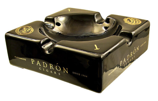 Padron Cigar Black Ceramic Ashtray