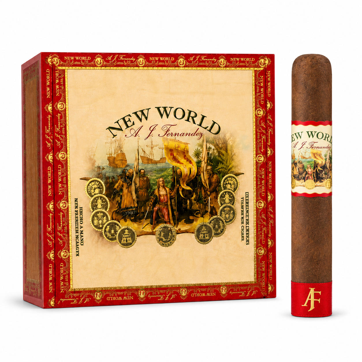 New World By AJ Fernandez Maduro Robusto (5.5x55 / Box of 21
