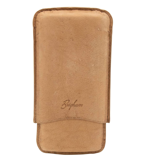 Brigham 3 Finger Robusto Cigar Case - Hiland's Cigars