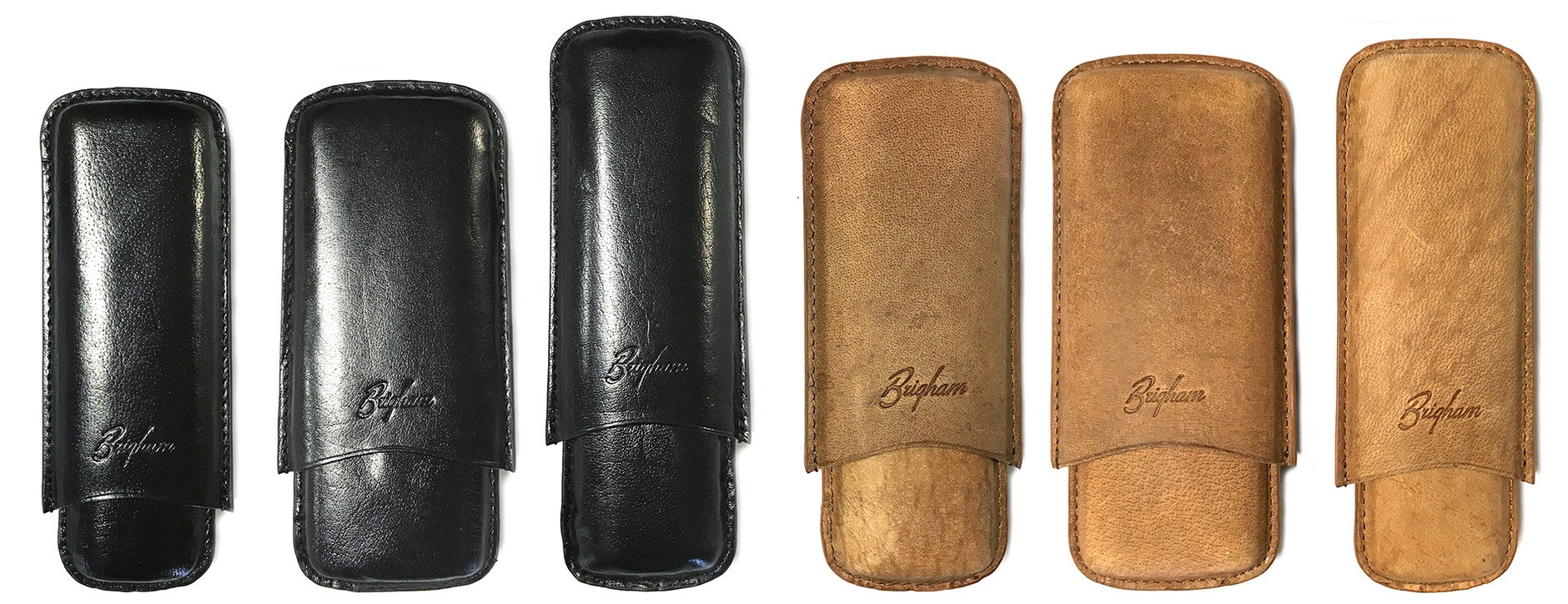 Brigham 2 Finger Toro Cigar Case