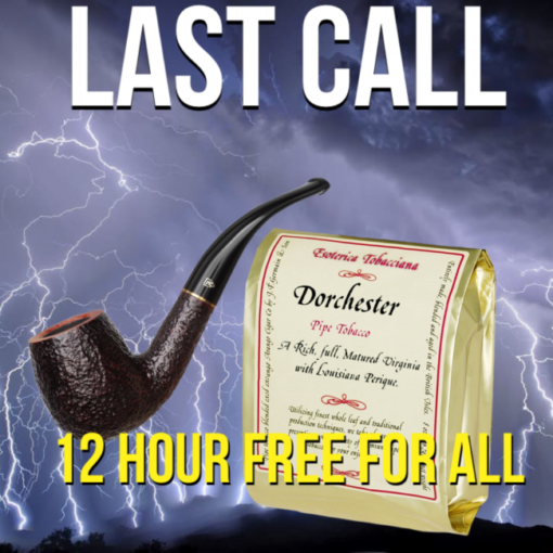 Last Call 8oz Dorchester Bag + Savinelli 606 Roma KS