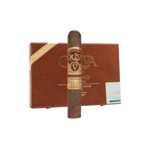 Oliva Serie V Melanio Maduro No.4 (4.5x46 / Box of 10) + Free Shipping
