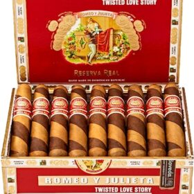 Romeo Y Julieta Reserva Real Twisted Love Story (4.25x46/ Box of 25)