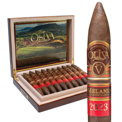 Oliva Serie V Melanio Edicion Ano 2023 Figurino (5.5x54 / Box of 10) + Free Shipping!