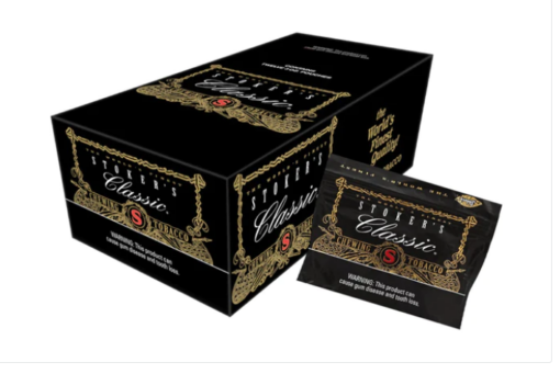 Stoker's Classic Loose Leaf Chewing Tobacco Carton of 12 (36oz)