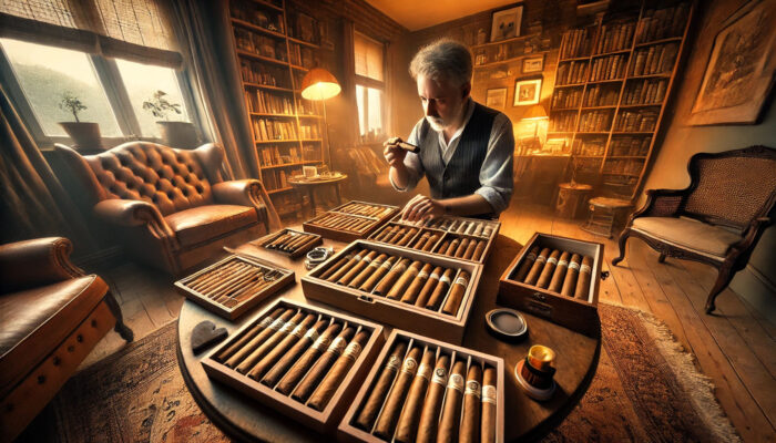 Examining an Inherited Cigar Collection
