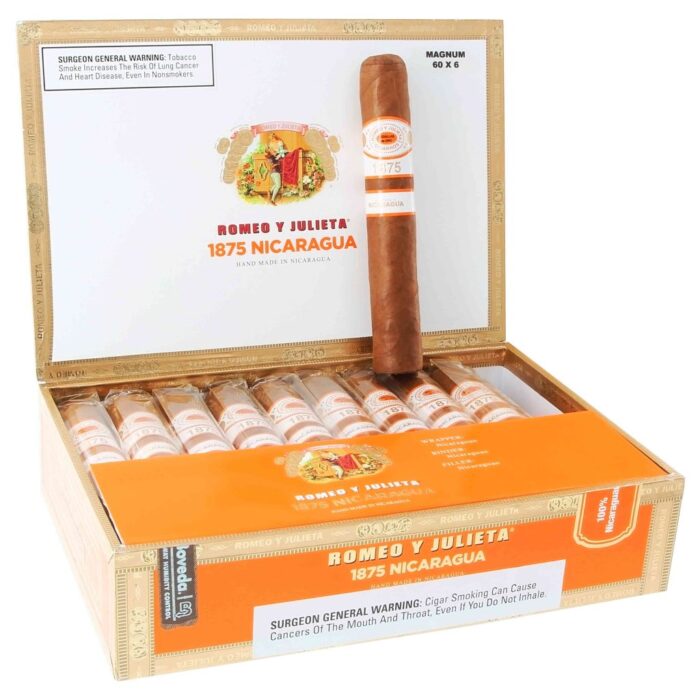 Romeo Y Julieta 1875 Nicaragua Magnum (6x60 / Box of 20)