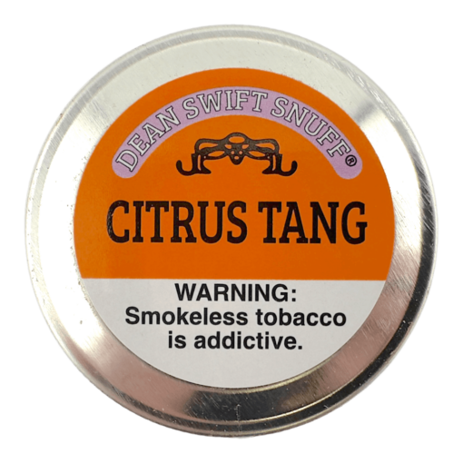 Dean Swift Citrus Tang Nasal Snuff (12 Tins/3.39oz) - Image 2