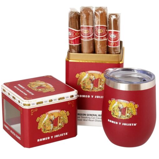 Romeo y Julieta Sampler & Tumbler Gift Set (5x43 / Box of 6)