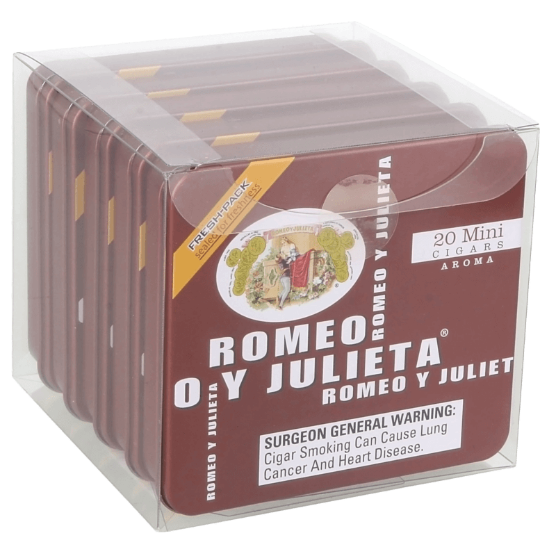Romeo y Julieta Mini Red Cigars (3x20 / Cube of 100) -  Buy 1 Get 1 FREE