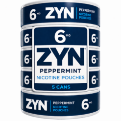 ZYN Nicotine Pouches Peppermint 6MG Roll