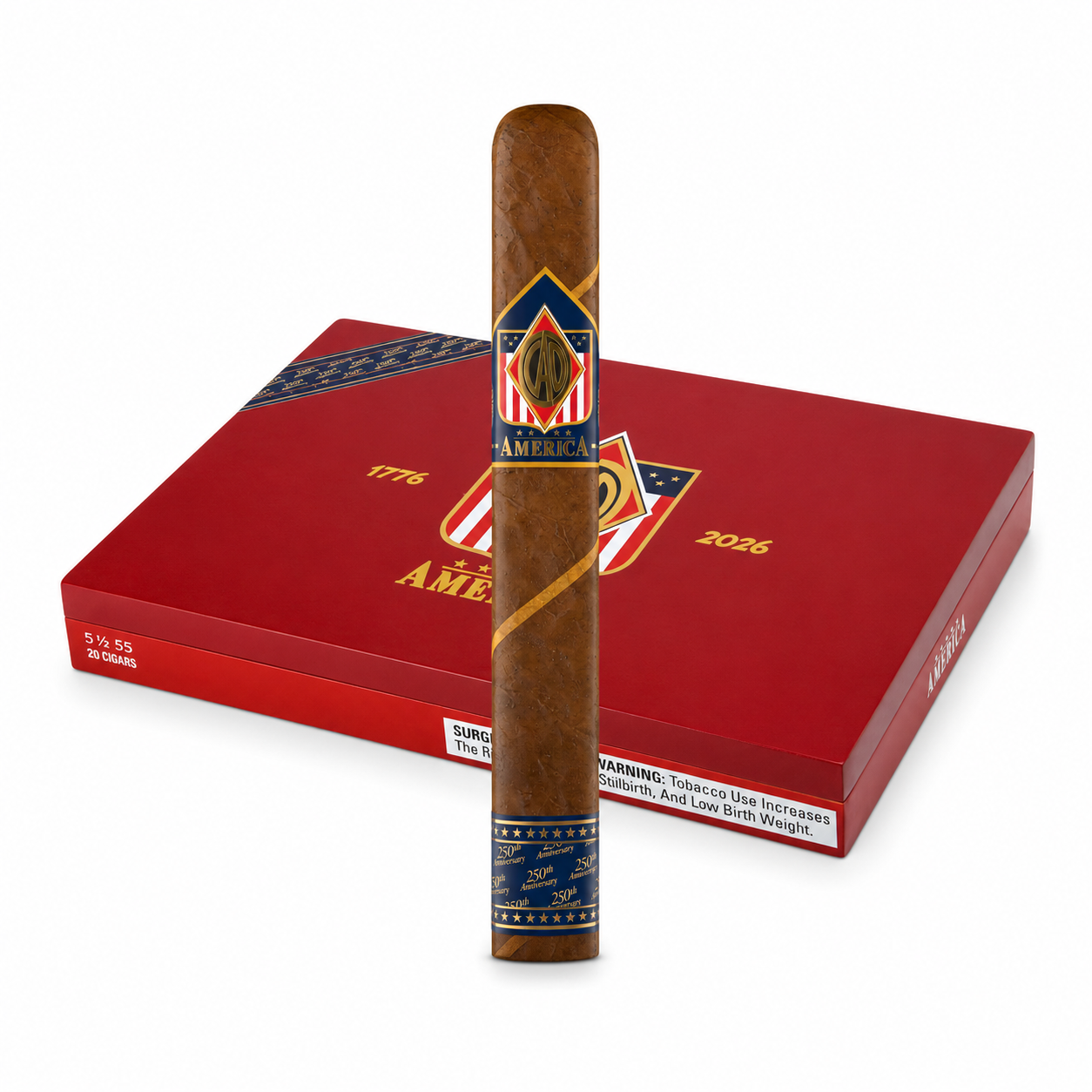 CAO America 250th Anniversary (5.5x50 / Box of 10)
