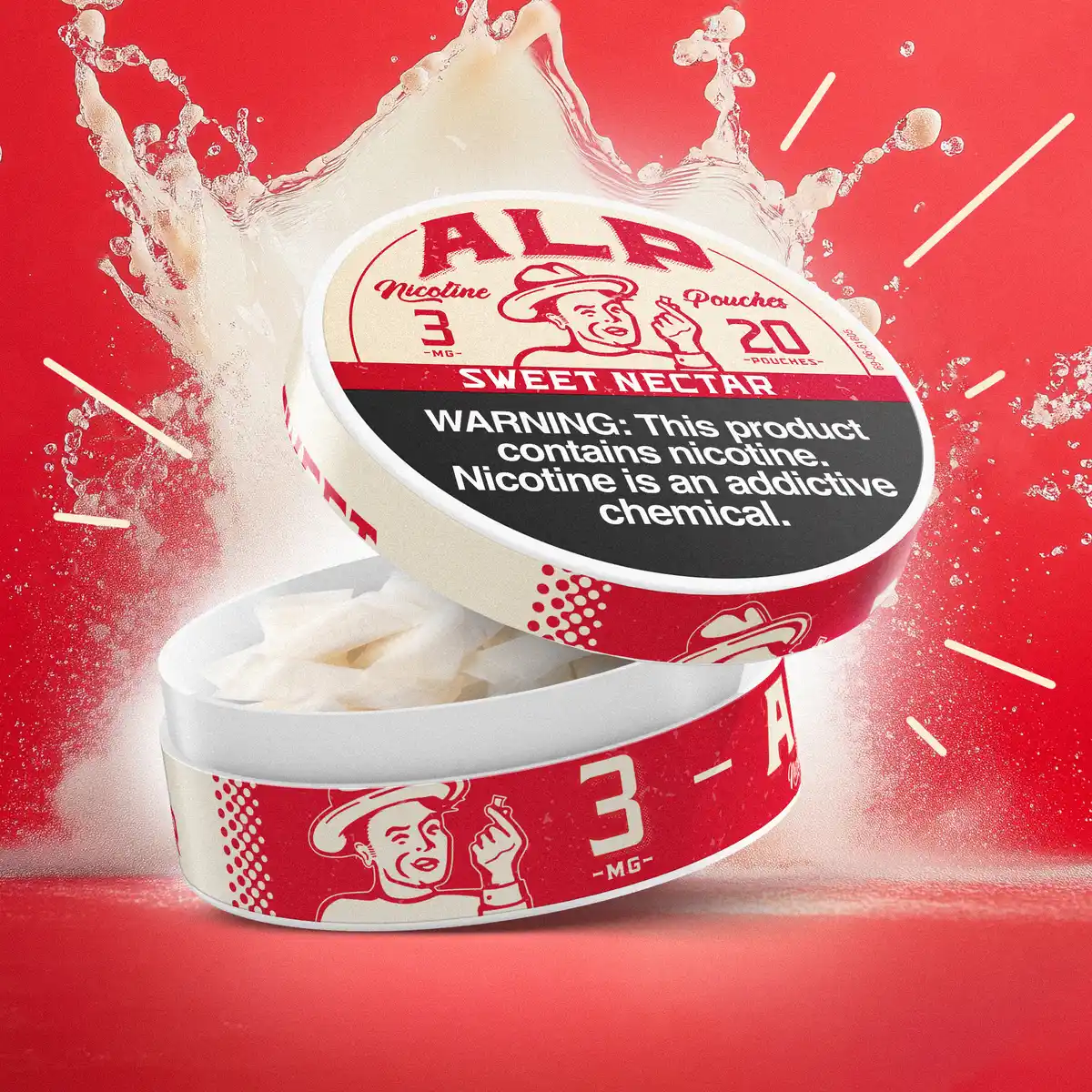 alps tobacco pouches Sweet Nectar Nicotine ALP’s Tropical Fruit delivers ALP Pouches - Tropical Fruit