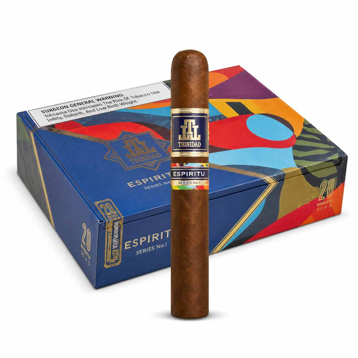 tobacco trinidad Trinidad Espiritu No.1 Robusto (5x50 / Box of 20)
