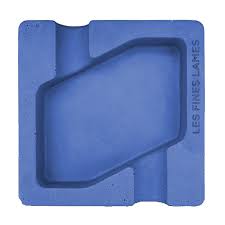 Les Fines Lames Dyad Ashtray Blue Concrete